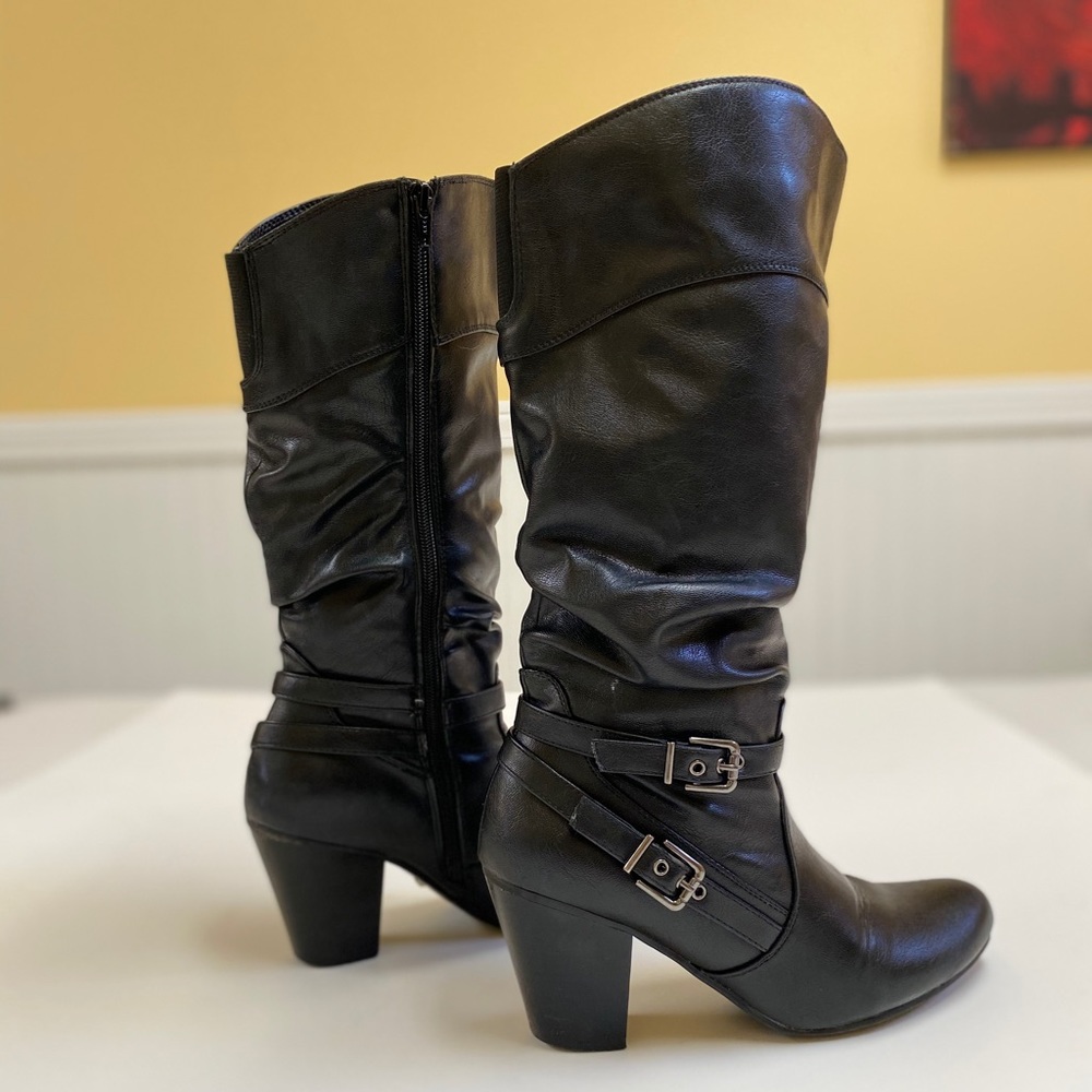 Size 10 slouch calf boot